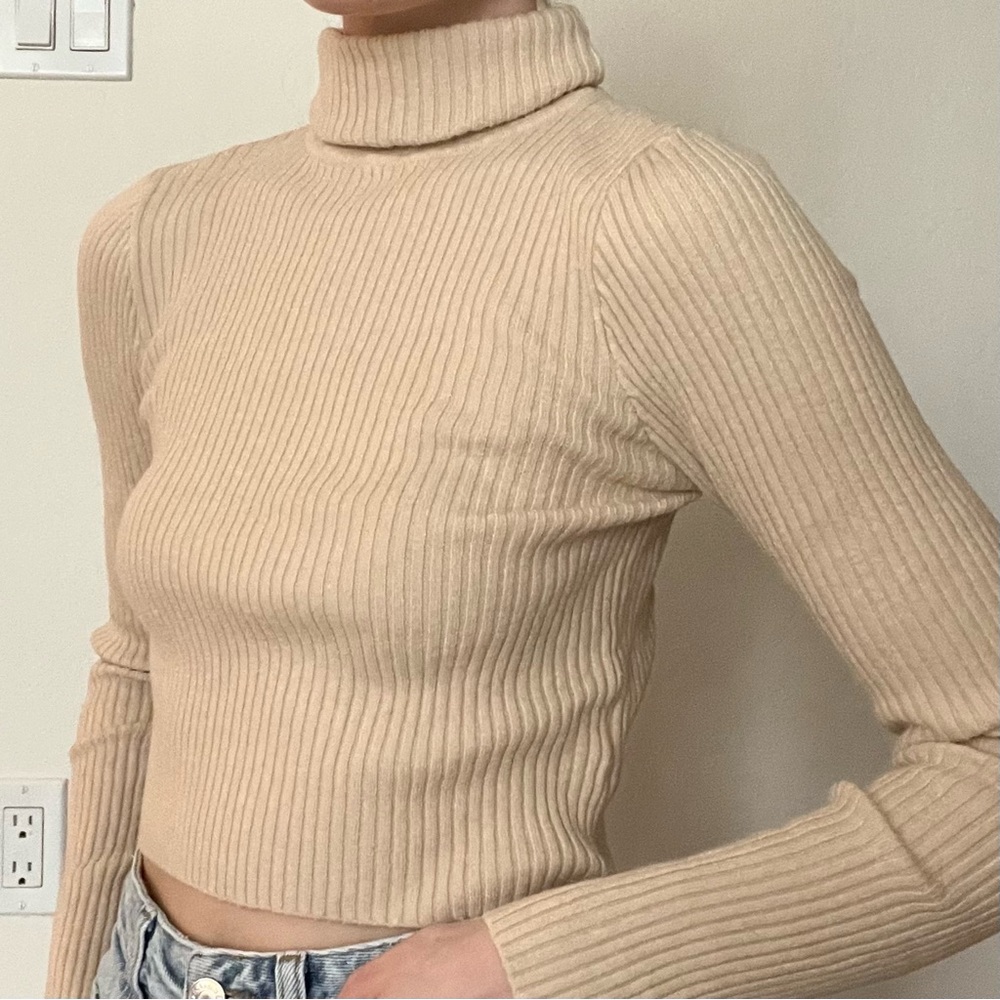 Ribbed Turtleneck